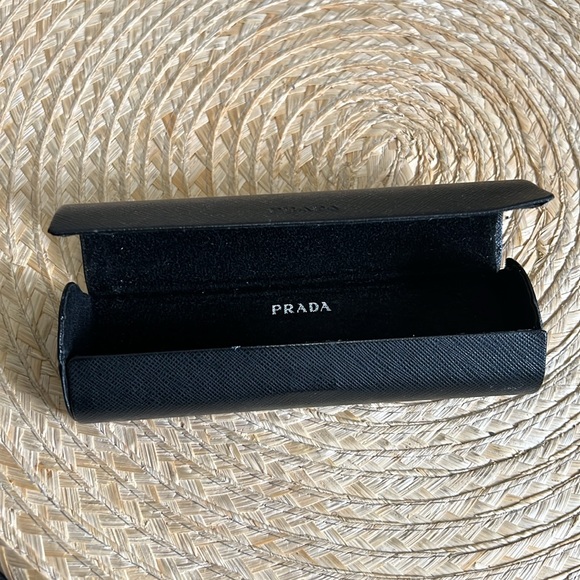 Prada Hardcover Flip Flop Top Protective Eyeglasses Case - Picture 2 of 10